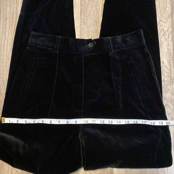 ESCADA MARGARETHA LEY VELVET PLEATED PANTS - Picture 9 of 13